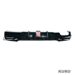 BMW 3 SERIES E92/E93 2006-2013 gloss black LED dyfuzor - TWIN lewy
