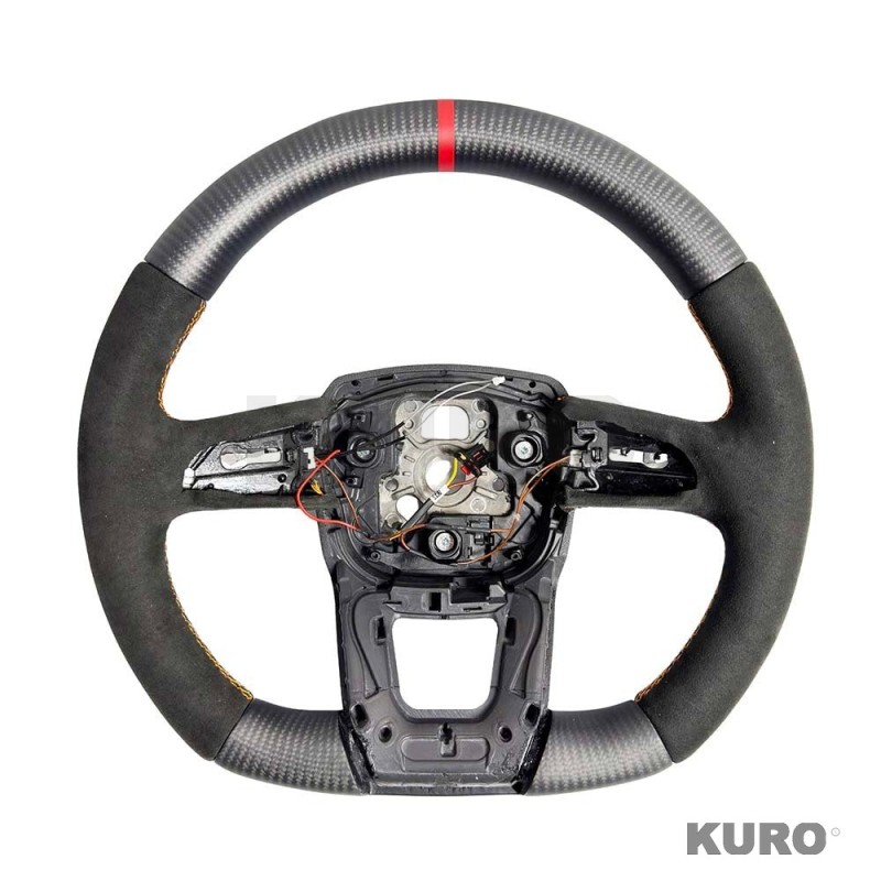 LAMBORGHINI URUS matowy carbon/ALCANTARA FLAT BOTTOM kierownica