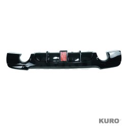 BMW 3 SERIES E92/E93 2006-2013 gloss black LED dyfuzor - DUAL EXIT