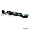 BMW 3 SERIES E92/E93 2006-2013 gloss black LED dyfuzor - DUAL EXIT
