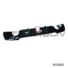 BMW 3 SERIES E92/E93 2006-2013 gloss black LED dyfuzor - DUAL EXIT