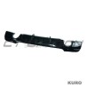 BMW 3 SERIES E92/E93 2006-2013 gloss black dyfuzor - DUAL EXIT