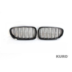 BMW F10 M5 & 5 SERIES BLACK DOUBLE SLAT grille - BLAK BY CT CARBON