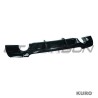 BMW 3 SERIES E92/E93 2006-2013 gloss black dyfuzor - DUAL EXIT