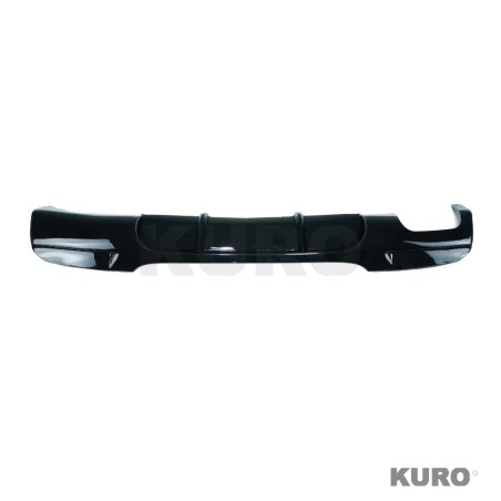 BMW 3 SERIES E90/E91 2005-2011 gloss black dyfuzor - TWIN lewy