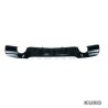 BMW 3 SERIES E90/E91 2005-2011 PRE-LCI gloss black dyfuzor - DUAL EXIT