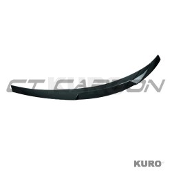 BMW 1 SERIES E82 2007-2013 gloss black spoiler - V2