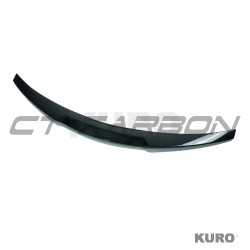 BMW 1 SERIES E82 2007-2013 gloss black spoiler - V2