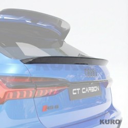 AUDI RS6 C8 avant carbon MIDDLE spoiler - CT DESIGN