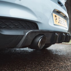 HYUNDAI I30N carbon końcówki wydechu