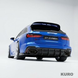 AUDI RS6 C8 avant carbon spoiler - CT DESIGN V2