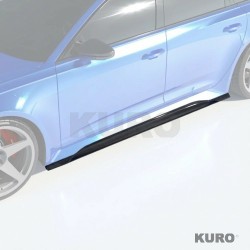 AUDI RS6/RS7 C8 avant carbon progi boczne - CT DESIGN V2