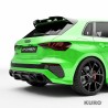 AUDI RS3 8Y 2022-2024 carbon dyfuzor tylny - V2 - CT DESIGN
