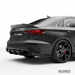 AUDI RS3 8Y 2022-2024 carbon dyfuzor tylny - V2 - CT DESIGN