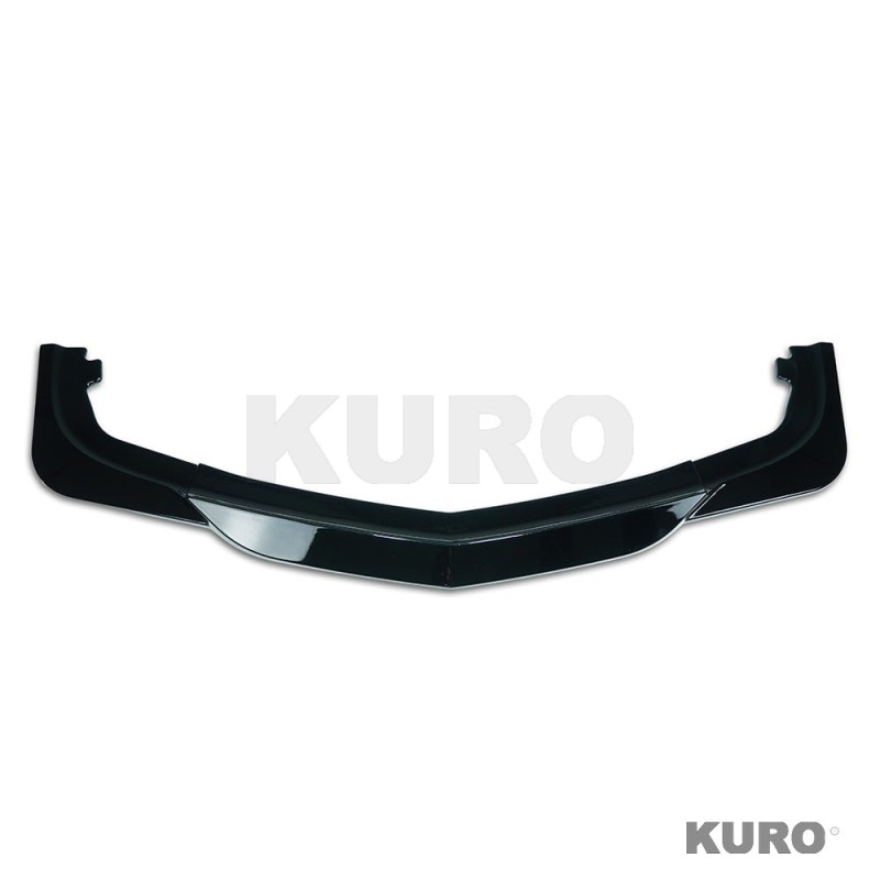 MERCEDES BENZ W204 C63 2012-2014 gloss black splitter przedni