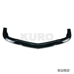 MERCEDES W204 C63 2008-2011 gloss black splitter przedni - V1