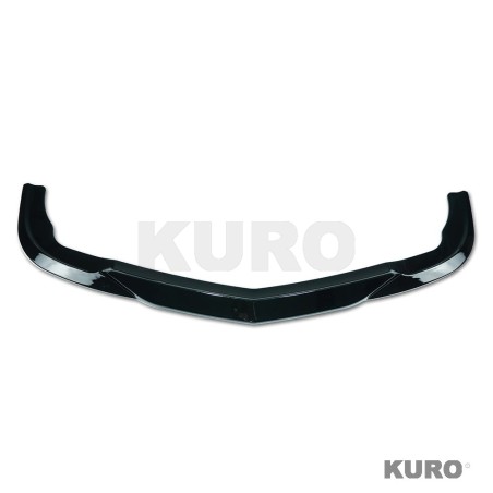 MERCEDES W204 C63 2008-2011 gloss black splitter przedni - V1