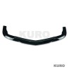 MERCEDES W204 C63 2008-2011 gloss black splitter przedni - V1
