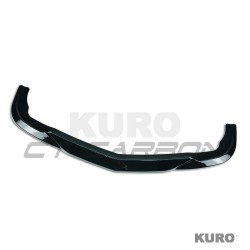 MERCEDES W204 C63 2008-2011 gloss black splitter przedni - V1