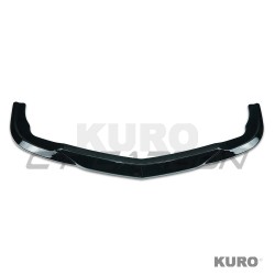 MERCEDES W204 C63 2008-2011 gloss black splitter przedni - V1