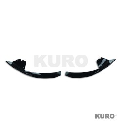 MERCEDES-BENZ W177 A-CLASS 2019-2023 gloss black splitter przedni - V1