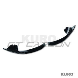 MERCEDES-BENZ W177 A-CLASS 2019-2023 gloss black splitter przedni - V1
