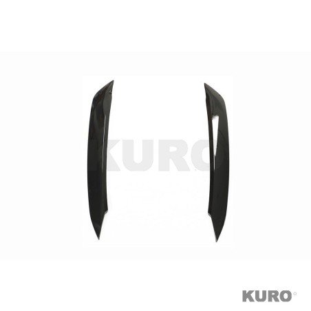 VOLKSWAGEN POLO MK6 gloss black HEADLIGHT EYEBROWS