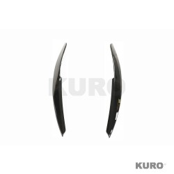 VOLKSWAGEN POLO MK5 gloss black HEADLIGHT EYEBROWS
