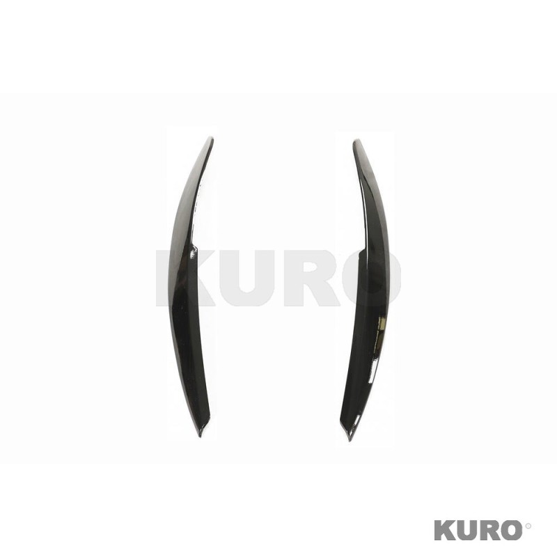 VOLKSWAGEN POLO MK5 gloss black HEADLIGHT EYEBROWS