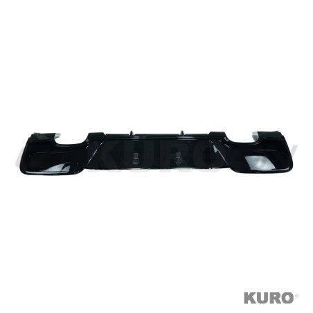 BMW 1 SERIES F20/F21 2012-2014 PRE-LCI gloss black dyfuzor - DUAL TIP