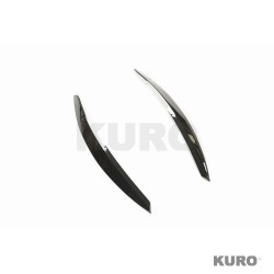 VOLKSWAGEN POLO MK5 gloss black HEADLIGHT EYEBROWS