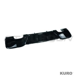 BMW 1 SERIES F20/F21 2012-2014 PRE-LCI gloss black dyfuzor - DUAL TIP
