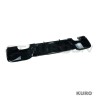 BMW 1 SERIES F20/F21 2012-2014 PRE-LCI gloss black dyfuzor - DUAL TIP
