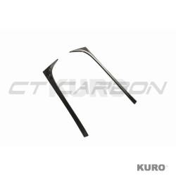 VOLKSWAGEN POLO MK6 gloss black tył WINDOW listwa
