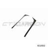 VOLKSWAGEN POLO MK6 gloss black tył WINDOW listwa