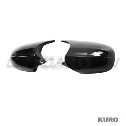 BMW 1 & 3 SERIES E82/E83/E87/E88/E90/E91/E92/E93 2006-2010 PRE-LCI gloss black lusterka