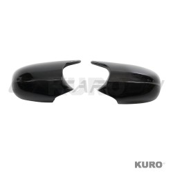 BMW 1 & 3 SERIES E82/E83/E87/E88/E90/E91/E92/E93 2006-2010 PRE-LCI gloss black lusterka