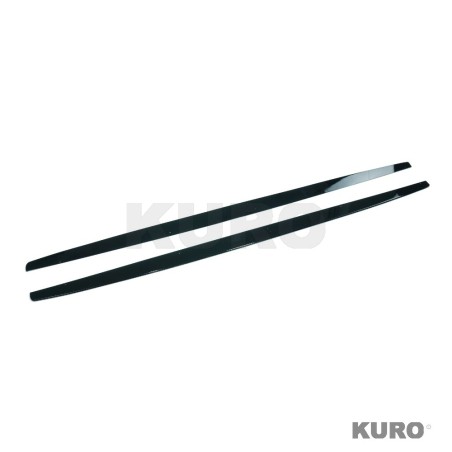 BMW 1 SERIES E82/E83/E87/E88 2004-2013 gloss black progi boczne