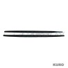 BMW 1 SERIES E82/E83/E87/E88 2004-2013 gloss black progi boczne