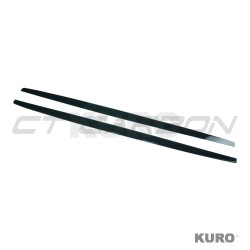 BMW 1 SERIES E82/E83/E87/E88 2004-2013 gloss black progi boczne