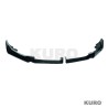 BMW X6 G06 2023+ LCI gloss black splitter - V1