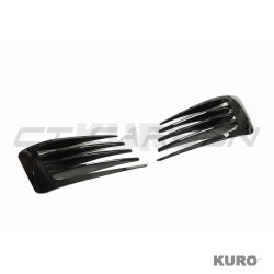 VOLKSWAGEN GOLF MK7 GTI gloss black zderzak przedni listwa