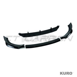 BMW X6 G06 2019-2022 PRE LCI gloss black splitter - V2