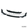 BMW X6 G06 2019-2022 PRE LCI gloss black splitter - V2