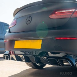 MERCEDES C238 2017-2020 E-CLASS coupe QUAD TIP dyfuzor