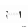 MERCEDES C-CLASS & C43 W205 coupe gloss black zderzak tylny listwa