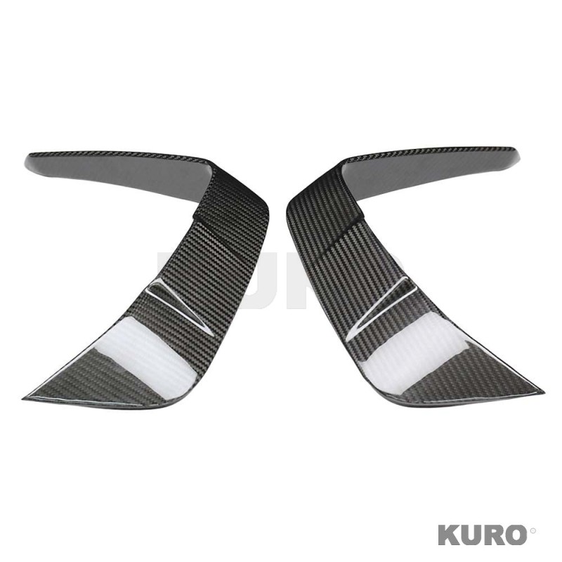 BMW G14/G15/G16 8 SERIES 2018+ carbon suchy (dry) carbon SIDE przód lotki