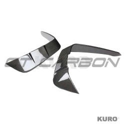 BMW G14/G15/G16 8 SERIES 2018+ carbon suchy (dry) carbon SIDE przód lotki