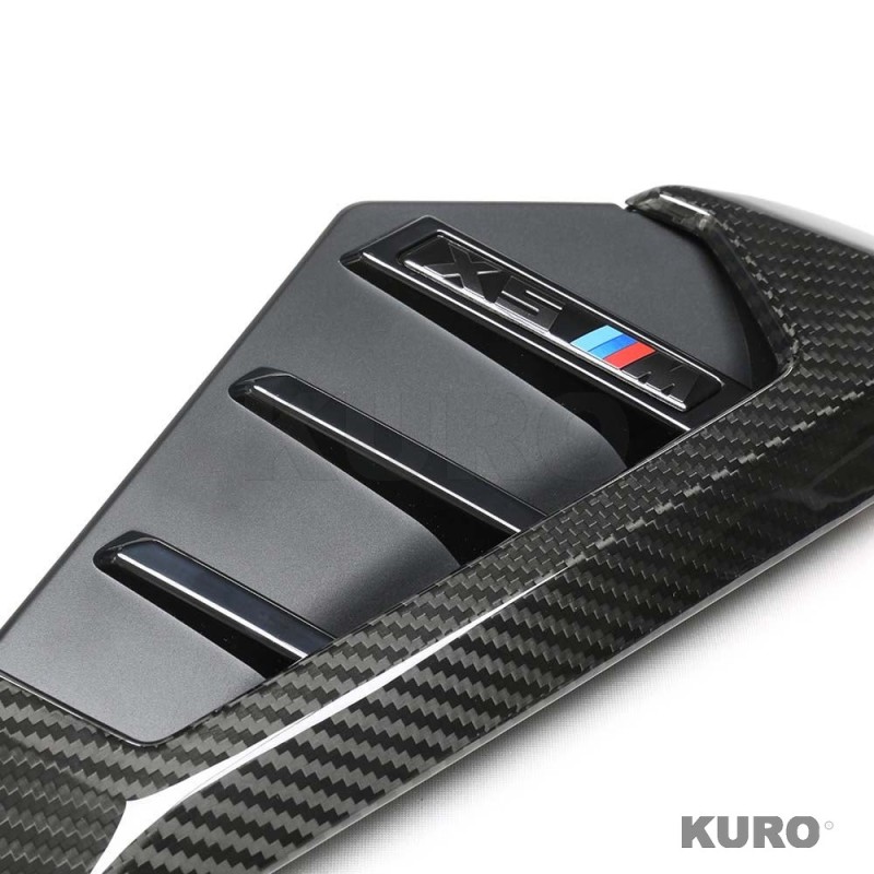 BMW G05 X5 2023+ LCI carbon suchy (dry) carbon przód GRILL