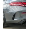 MERCEDES C-CLASS & C43 W205 coupe gloss black zderzak tylny listwa
